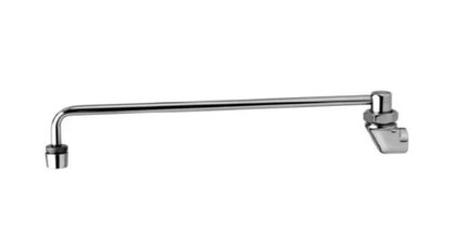 Chinese back mounted faucet, designed for durability and efficient water control in commercial kitchen setups.