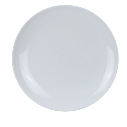 Yanco Round Plate CO-107 It is made from durable and reliable melamine material, which makes the plate look like ceramics. Melamine tableware is a perfect solution for those who choose a reliable, durable, high-quality and affordable dinnerware for their food-serving establishment. These round plates are easy to clean, NSF listed and BPA safe.