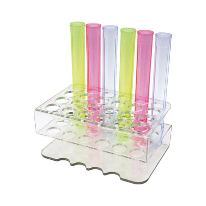 CR-1600, 24 Holes, Clear Bar Maid, Shooter Tube Rack, EA