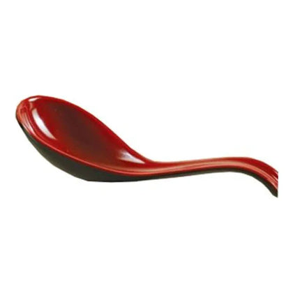This Spoon is a great, extra-strong and affordable tableware solution for your food-serving establishment. Made from the high-quality melamine, the spoon doesn't bend or scratch. Melamine also makes the spoon look like handmade ceramics. These spoons are ideal for soups, desserts or appetizers. These spoons can become a great addition to your melamine tableware collection. They have a stylish appearance and will perfectly fit most of the establishments' interiors. 