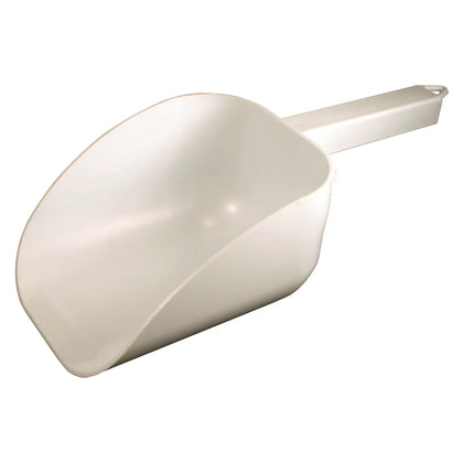 CR-835W-N/CR-838W, Bar Maid 82/32Oz White Scoop, Flat Bowl, NSF