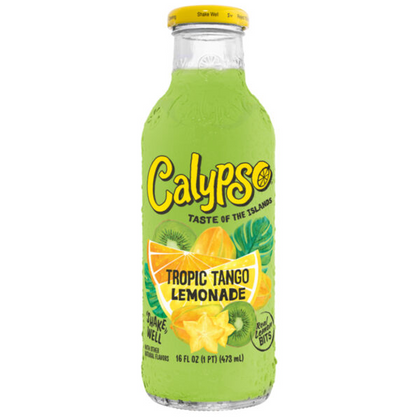 Calypso Tropic Tango Lemonade 16oz glass bottle Pack of 12