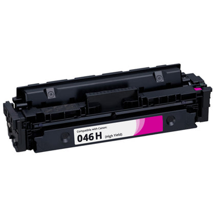 Compatible Canon Magenta Toner Cartridge 046H/1252C001, high yield 5000 pages