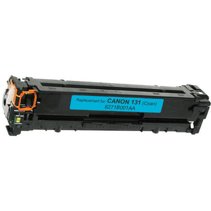 C131 Cyan toner cartridge compatible with Canon ImageCLASS MF8280Cw and LBP7110Cw, prints up to 1500 pages with vibrant color