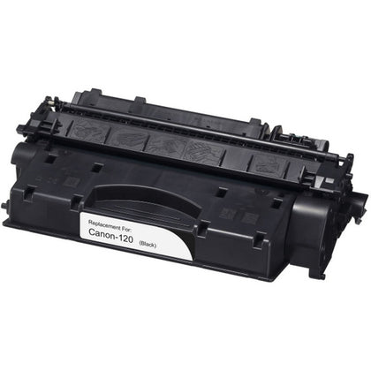 Canon C 120 (2617B001AA) black toner cartridge, compatible with Canon printers, prints up to 5000 pages.
