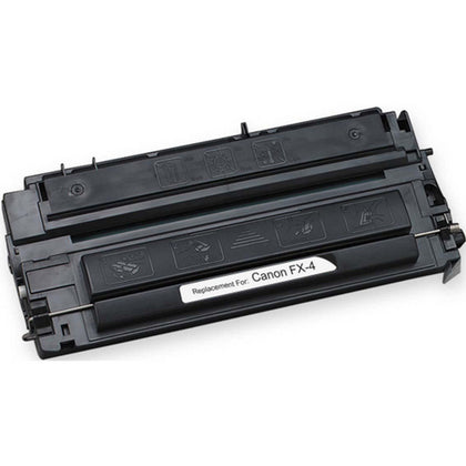 Black FX-4 (1558A002) compatible toner cartridge for Canon LaserCLASS printers, delivering up to 4000 pages of sharp, high-quality prints.