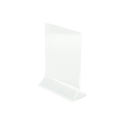 Clear acrylic tabletop card holder 5x7