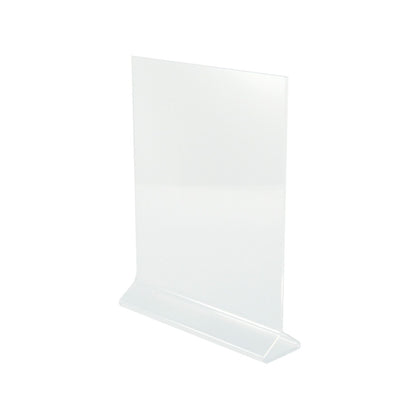 Acrylic tabletop card holder 8-1/2x11