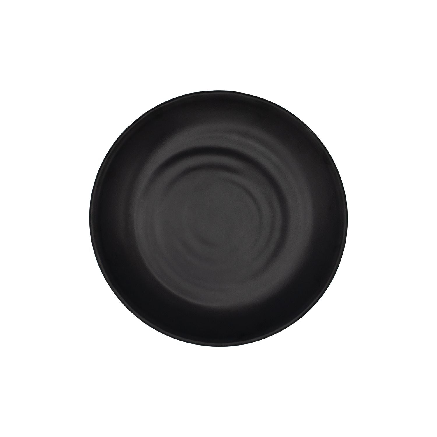 Centennial Plate Round Coupe Matte Black 10-1/4