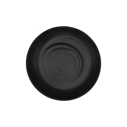 Centennial Plate Round Coupe Matte Black 10-1/4