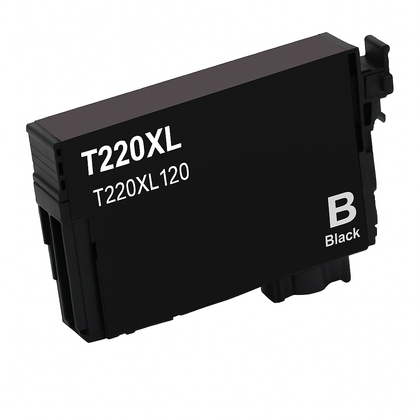 T220XL120 Black High Yield Compatible Ink Cartridge for Epson Printer