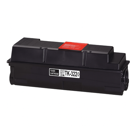 Toner Cartridge TK-322 compatible for Kyocera printer black, 13,000 pages yield