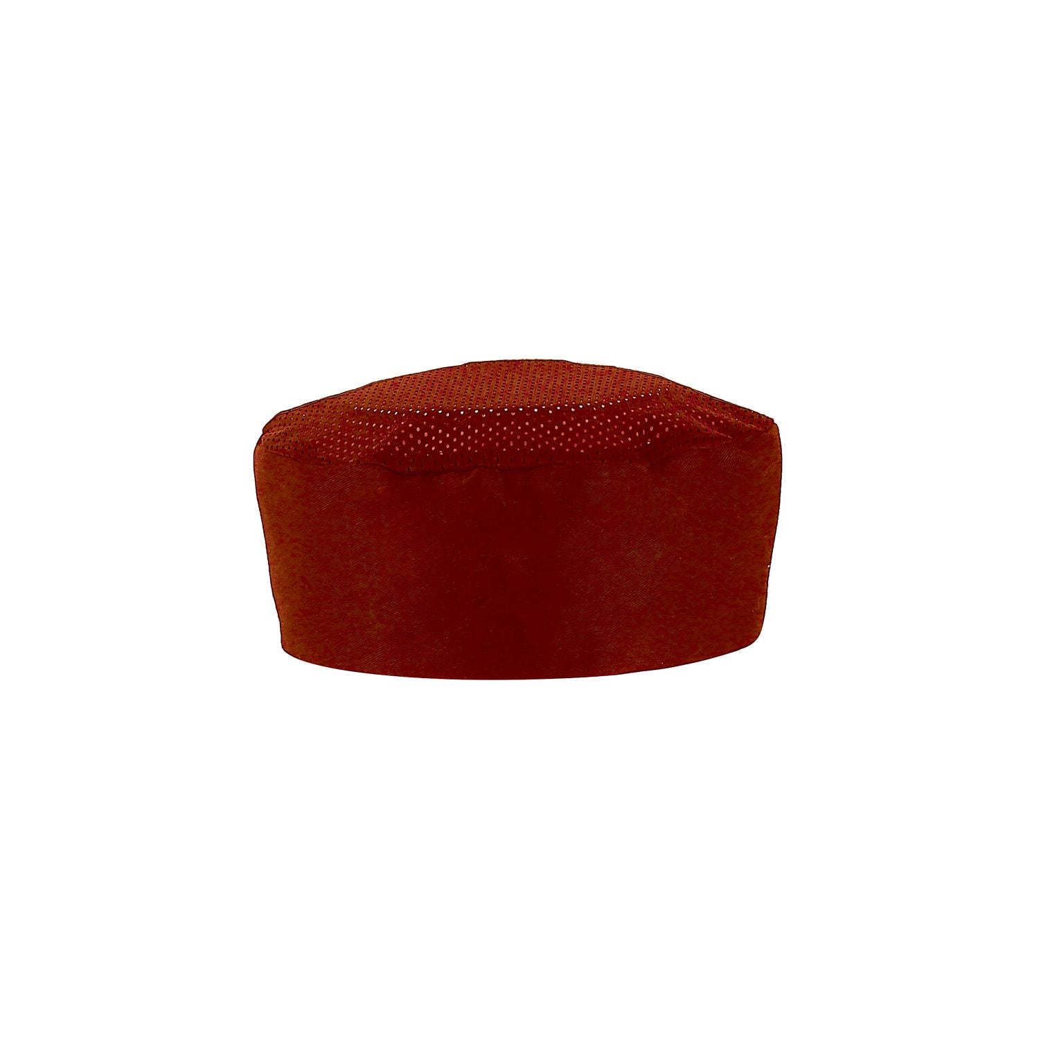 Chef's Pride red pillbox hat, 3-1/2