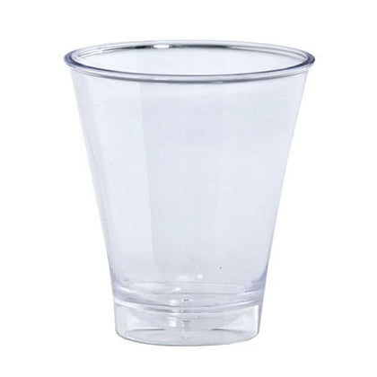 Clear 5oz Double Shot Glass for Cocktails and Shots, Durable and Stylish