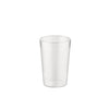 Clear 8oz poly tumbler with pebbled texture for better grip. Break-resistant and dishwasher-safe. Stackable design. Ideal for restaurants, cafes, and events. Comes in a 12-pack for bulk purchasing.