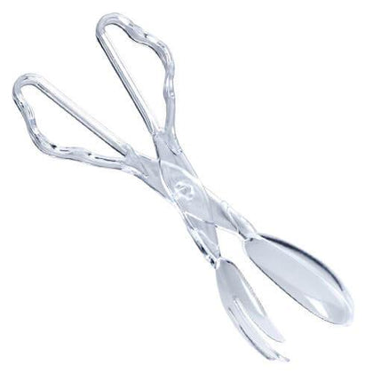 Clear Salad Tong, perfect for serving salads, appetizers, or side dishes at weddings, parties, or events. Durable, reusable, and easy-to-clean utensil, adding elegance to casual and formal occasions.