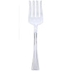 Serving Utensil Salad Fork – Durable, reusable, and available in Clear, Pearl, and Black. Ideal for serving salads, fruits, and appetizers at events or casual gatherings.