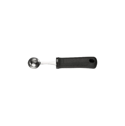 ComfyGrip Melon Baller 6-7/8 inch with sharp stainless steel scoop and ergonomic slip-resistant handle, rust-resistant and durable, ideal for melons and fruits. (Packed By: 72 Each Per Case).