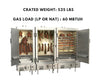 Commercial Chinese smokehouse, 30″ wide stainless steel build, left hinge door, and LP gas-powered for efficient smoking.