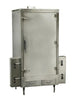 Commercial Pig & Duck Roaster made of stainless steel, featuring natural gas operation and a left-hinged door, designed for efficient roasting.