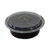 This Micro Container is the perfect solution for food storage, meal prep, and takeaway needs. Made from durable, microwave-safe plastic, this black round container with a secure clear lid ensures food stays fresh, protected, and easy to transport. Ideal for restaurants, catering businesses, and home meal prep enthusiasts looking for reliable and reusable food containers.