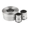 Cookie/Pastry Cutter Round Plain Edge 11-PC 2