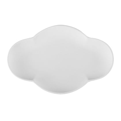 Cotton Plate Matte White 10-1/4