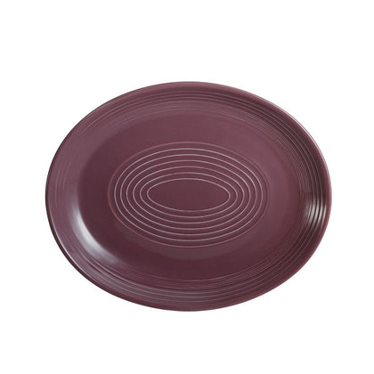 Coupe Oval Platter Plum 11 1/2