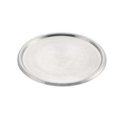 Cover for dough pan aluminum, stackable, corrosion-resistant, and durable. Keeps dough fresh and protected in bakeries, pizzerias, or commercial kitchens. Easy to clean and perfect for storage.