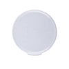 Clear polycarbonate lid fits 6QT & 8QT round food storage containers – durable, tight-sealing, shatter-resistant, easy to clean. (Packed By: 12 Each Per Pack) for commercial kitchens.