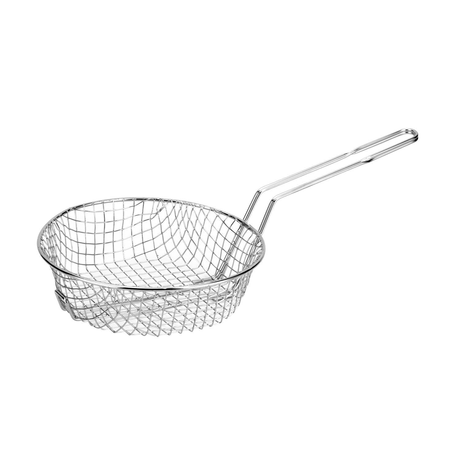 Culinary/Breading Basket Nickel-Plated Coarse Mesh 12