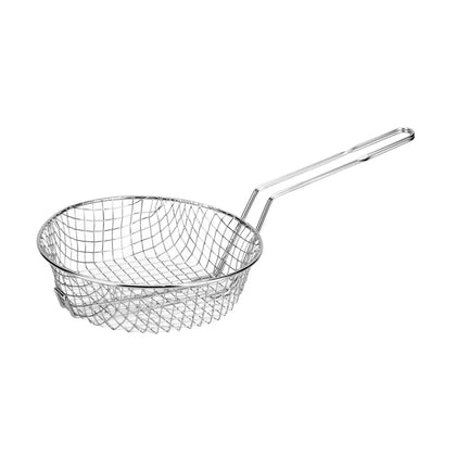 Culinary/Breading Basket Nickel-Plated Coarse Mesh 12