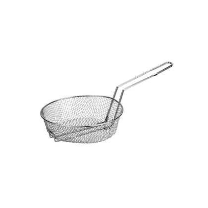 Culinary/Breading Basket Nickel-Plated Medium Mesh 8