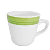 Cup Tall Green 7.5oz – Stylish and durable coffee cup with a vibrant green finish, perfect for home, office, or café use. Dishwasher-safe, heat-retaining, and easy to clean.