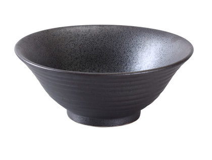 EcoQuality Ramen Bowl DB-3108 is an elegant and reliable addition to your tableware collection. These color glazed bowls are made from high-quality porcelain, that gives its dinnerware a stylish glaze finish. Porcelain features excellent resistance to mechanical damage or temperature effects. You can use these Diamond Black collection bowls to serve such dishes like rice, miso soup, noodles or salads. 