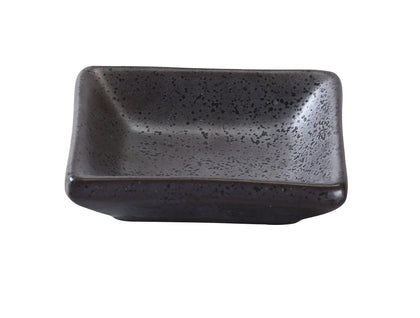 EcoQuality Sauce Dish DB-4030 is a perfect solution for those who look for an elegant and high-quality tableware for food-serving establishment. This color glazed porcelain dish is ideal for serving dips, sauces, and desserts. The stylish Diamond Black collection design will perfectly fit any establishment. It can be used in restaurants, catered events, outdoor dining areas or even hotels. These square dishes are a stylish and reliable dinnerware solution for your business. 
