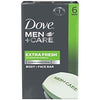 Dove Men+Care Body and Face Bar Extra Fresh is a 3-in-1 cleanser designed to leave men’s skin feeling refreshed, hydrated, and invigorated. Formulated with more moisturizer than ordinary soap, it helps maintain skin’s hydration levels while delivering a deep, effective clean. With a crisp, energizing scent and a formula gentle enough for use on the face, body, and even as a shaving aid, this dermatologist-recommended bar supports healthy, smooth skin without dryness or tightness.