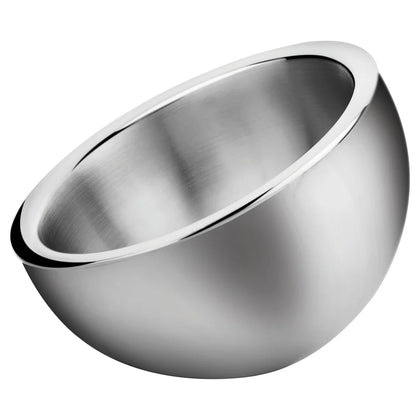 DWAB-L/S, 1-1/2 & 2-1/4qt SS Double Wall Insulated Angled Display Bowl
