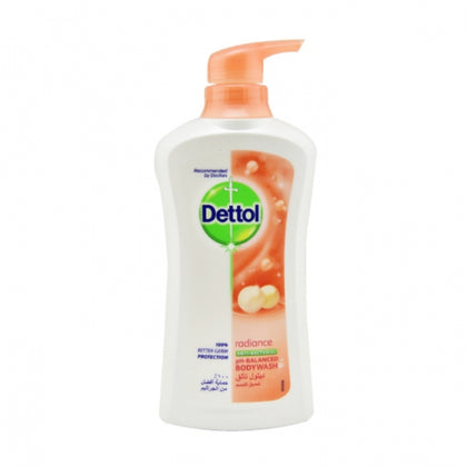 Dettol Radiance Body Wash is specially formulated to reveal your skin’s natural glow by combining deep cleansing with skin-loving care. Infused with a unique blend of vitamins B3 and C, this pH-balanced body wash helps rejuvenate and purify your skin, leaving it feeling softer, smoother, and more radiant. It also provides protection against a wide range of unseen germs, supporting healthier skin every day.