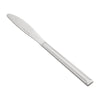 Dominion Dinner Knife 18/0 heavy weight, 7-7/8 inches, stainless steel with satin handle and polished blade. Ideal for main courses in restaurants, catering, or elegant home dining.