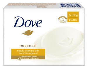 Dove Cream Oil Bar Soap is a nourishing alternative to ordinary soap, designed to protect your skin from dryness while delivering deep hydration. Infused with vitamin E-rich argan oil and Dove’s signature ¼ moisturizing cream, this beauty bar helps your skin retain moisture and stay soft, smooth, and healthy-looking. Gentle enough for use on the face, body, and hands, it's ideal for daily cleansing and care.