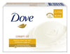 Dove Cream Oil Bar Soap is a nourishing alternative to ordinary soap, designed to protect your skin from dryness while delivering deep hydration. Infused with vitamin E-rich argan oil and Dove’s signature ¼ moisturizing cream, this beauty bar helps your skin retain moisture and stay soft, smooth, and healthy-looking. Gentle enough for use on the face, body, and hands, it's ideal for daily cleansing and care.