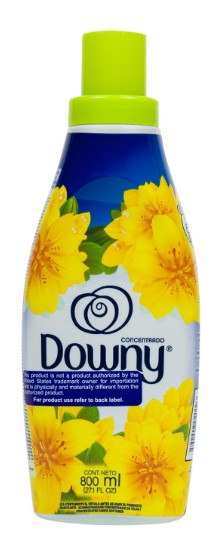 Downy Fabric Softener Pureza Silvestre 800ml bottles, case of 9.