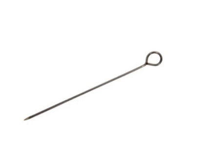 Stainless steel Duck Tail Needle, designed for precise and secure handling of duck during preparation and cooking.