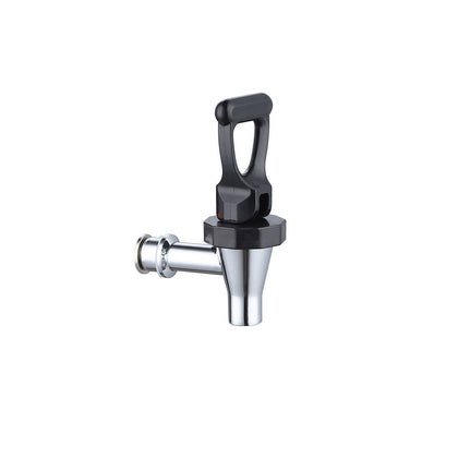 Durable faucet for BVDS-J2 beverage dispensers, easy to install and designed for smooth, mess-free flow control; ideal for foodservice operations. Case pack 48, quantity break 2 each.