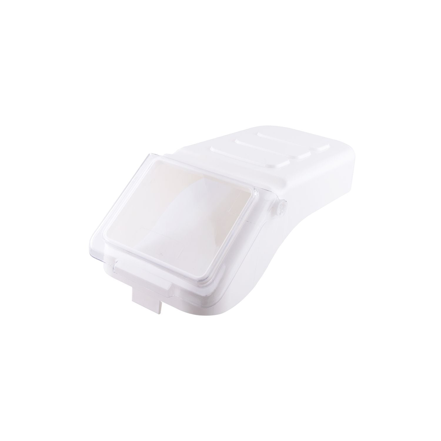 Durable, food-grade lid fits 100 cup (6.3 gallon) ingredient bins. Provides a secure seal to keep dry ingredients fresh and protected in commercial kitchen storage applications.