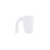 Durable food-safe scoop fits 100 cup (6.3 gallon) ingredient bins. Ideal for measuring and transferring dry goods in commercial kitchens. Lightweight and easy to clean for efficient use.
