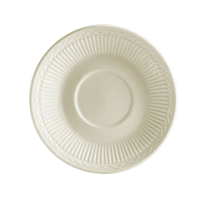 Durable saucer designed to pair with 7oz 3 5/8
