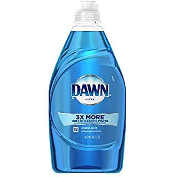 Dawn Ultra Dish Liquid Original Scent 21.6oz grease cleaning power bottle