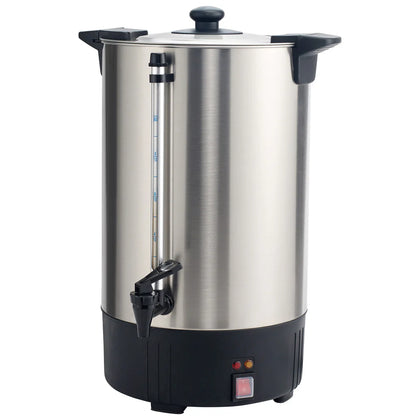 ECU-100A-50A, Commercial 50-100 Cup Stainless Steel Urns